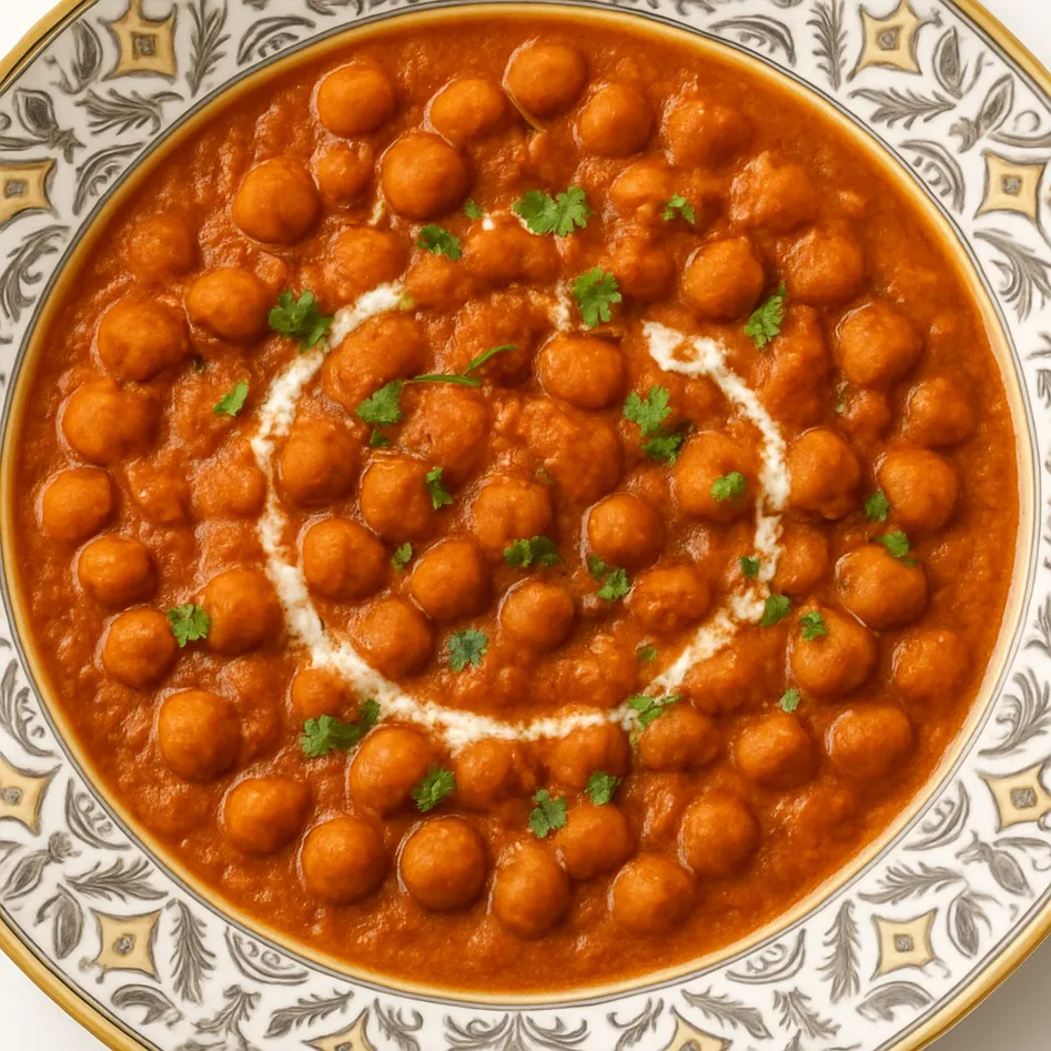 Delicious Channa Masala at MC's Curry in Winnipeg, MB