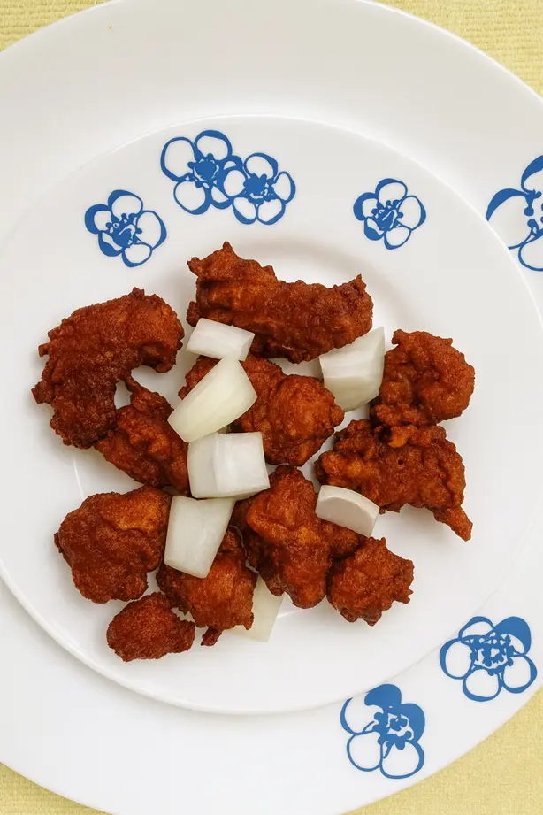 South Indian appetizers at MC's Curry in Winnipeg, MB